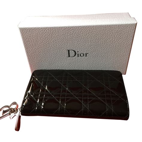 portemonnaie dior|portefeuille femme dior.